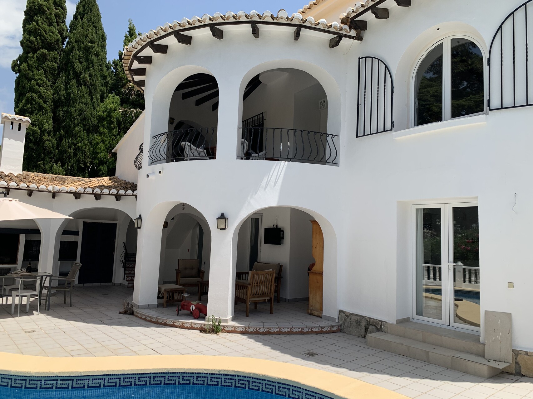 Villa de style méditerranéen à Moraira Ref : 552