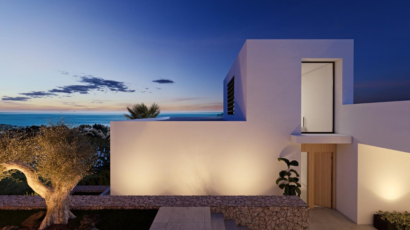 Azure Altea Homes 2 villas de luxe exclusives à Altea, modèle Senza.