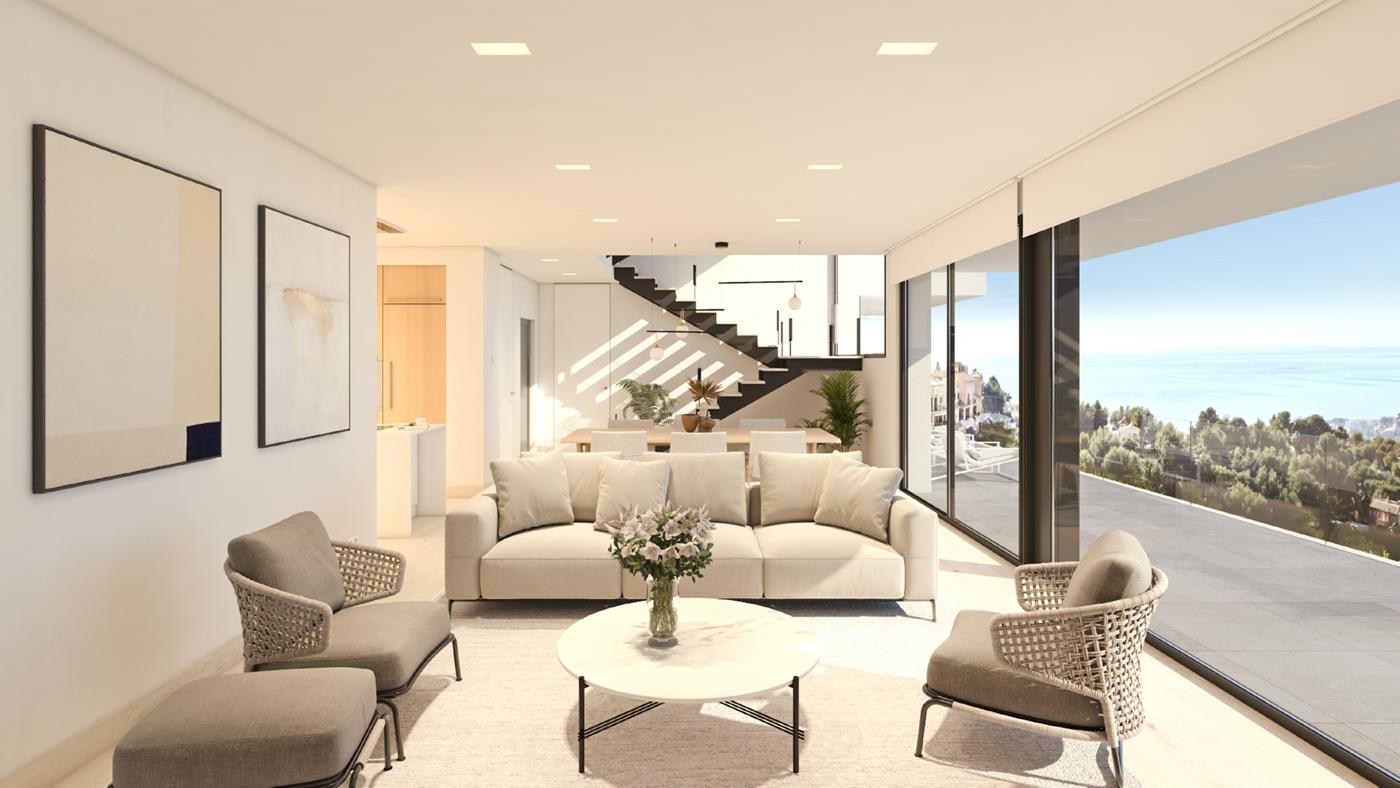 Azure Altea Homes 2 exklusive Luxusvillen in Altea, Modell Senza.